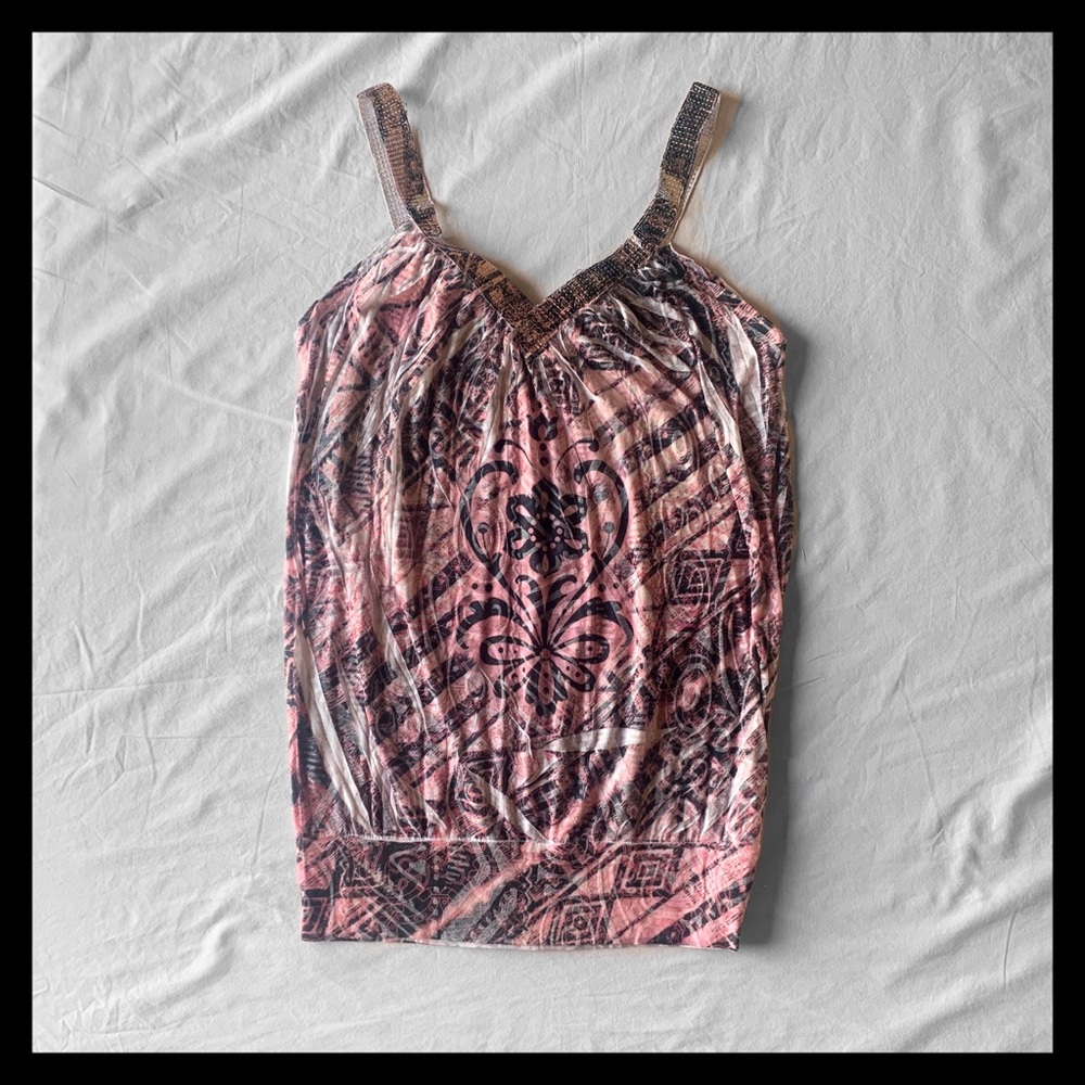 Pink Daytrip tank top